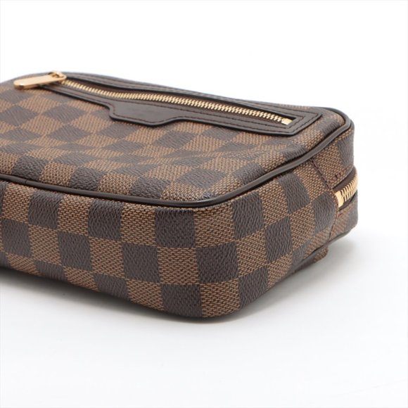 12697 - Louis Vuitton Damier Ebene Pochette Billets Macao - Picture 3 of 10